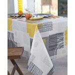 Nappe en coton enduit acrylique granit 160x250 cm Nappe en coton enduit acrylique granit 160x250 cm