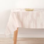 Nappe en coton rose 300x155 cm Nappe en coton rose 300x155 cm