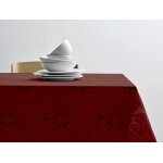 Nappe en coton rouge Nappe en coton rouge