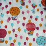 Nappe enduite multicolore ronde diam 160 cm Nappe enduite multicolore ronde diam 160 cm