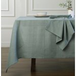 Nappe lin lav� c�ladon 140x140