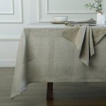 Nappe lin lav� naturel 150x250