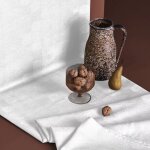 Nappe pur coton blanc 175x250 cm Nappe pur coton blanc 175x250 cm