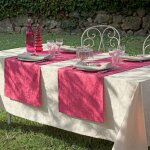 Nappe pur coton ivoire 180x250 cm Nappe pur coton ivoire 180x250 cm