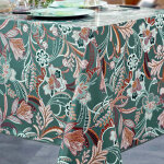 Nappe en pvc vert 140x250cm Nappe en pvc vert 140x250cm