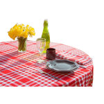 Nappe tissu carreaux vichy en coton rouge 150x150 cm Nappe tissu carreaux vichy en coton rouge 150x150 cm