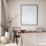 Nappe en toile cire rectangulaire beige nacr 140 x 250 cm