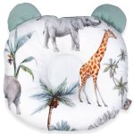 Oreiller bb anti tte plate en coton et velvet