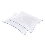 Oreiller moelleux coton et polyester 50x70 épais 5cm Oreiller moelleux coton et polyester 50x70 épais 5cm