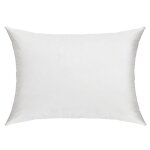 Oreiller moelleux en duvet et percale bio 50 x 70 cm