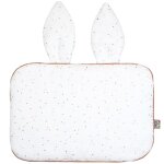Oreiller plat lapin en gaze de coton Oreiller plat lapin en gaze de coton
