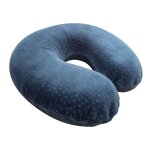 Oreiller de voyage cervical viscoélastique 28x28cm Oreiller de voyage cervical viscoélastique 28x28cm