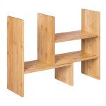 Organisateur de bureau modulable  3 formes bambou naturel