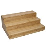 Organisateur d'étagères pour armoires bamboo brown Organisateur d'étagères pour armoires bamboo brown