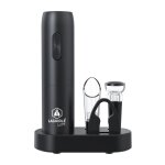 Ouvre - bouteille électrique noir rechargeable Ouvre - bouteille électrique noir rechargeable