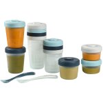 Pack 1er repas avec pots de conservation et cuillres (14 pices)