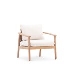 Pack 2 fauteuils jardin en bois et corde tressé Pack 2 fauteuils jardin en bois et corde tressé