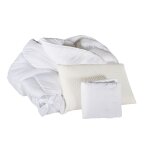 Pack complet literie : oreiller(s) + protge - matelas + couette