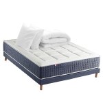 Pack matelas ressort 7 zones sommier couette oreiller 160x200 Pack matelas ressort 7 zones sommier couette oreiller 160x200