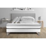 Pack mousse 160x200cm kit blanc