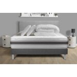 Pack mousse  mmoire de forme 140x190cm kit gris