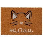 Paillasson coco chat 60x40x1. 5cm Paillasson coco chat 60x40x1. 5cm
