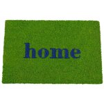 Paillasson coco vert home 60x40x1. 5cm