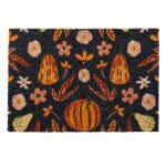 Paillasson en fibre de coco imprim automnal 40x60