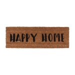 Paillasson happy home noir en coco 75x26 Paillasson happy home noir en coco 75x26