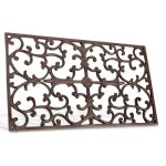 Paillasson rectangulaire fonte marron Paillasson rectangulaire fonte marron