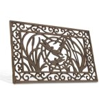 Paillasson rectangulaire fonte marron Paillasson rectangulaire fonte marron