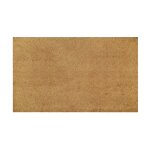 Paillasson tapis d'entre coloris coco naturel 40x60