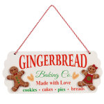 Pancarte de nol blanche, rouge, verte et beige