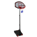 Panier de basket - ball ajustable en acier noir