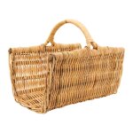 Panier  bches en poelet rectangulaire clair