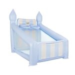 Panier gonflable grand pvc avec gonfleur, bleu