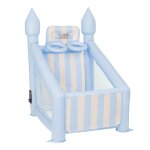 Panier gonflable infantil pvc avec gonfleur, bleu