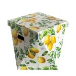 Panier de rangement carton multicolore 28x28x30cm