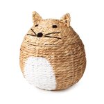 Panier de rangement enfant en jacinthe d eau noah 40 x 40 x h. 43 cm Panier de rangement enfant en jacinthe d eau noah 40 x 40 x h. 43 cm