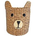 Panier de rangement en forme d'ours pour enfants d. 40cm Panier de rangement en forme d'ours pour enfants d. 40cm