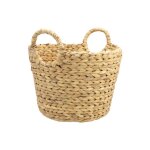 Panier de rangement jacinthe d'eau naturelle 26 x 34, 5 x 30 cm