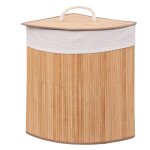Pani�re � linge d'angle en bambou - 35 x 50