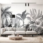 Papier peint jungle humide 250x360cm