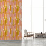 Papier peint patchwork pastel 156x270 cm Papier peint patchwork pastel 156x270 cm