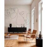 Papier peint visages haut de gamme 200g 300x450 cm 9 ls