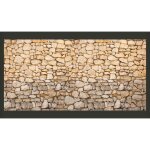 Papier peint xxl trompe - l'oeil pierre 550 x 270 cm