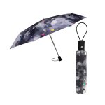 Parapluie pliant noir fibre de verre 4 x 4 x 29 cm