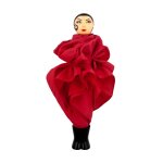 Parapluie pliant rouge nylon 4 x 5 x 28 cm Parapluie pliant rouge nylon 4 x 5 x 28 cm