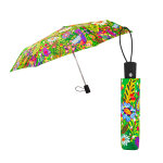 Parapluie pliant vert aluminium 4 x 4 x 29 cm