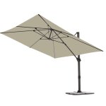 Parasol dport 4x3m en aluminium vert